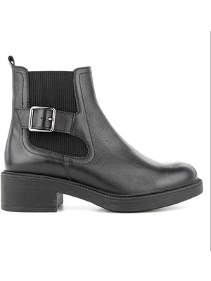 Muya Jua 6 Nokta Anatomik Taban Topuk Dikenine Uyumlu Deri Kadın Bot