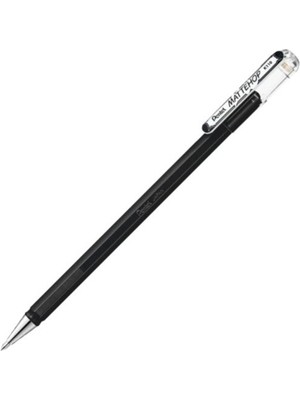 Pentel MatteHop 1.0mm Siyah Kağıda Yazabilen Jel Kalem Siyah