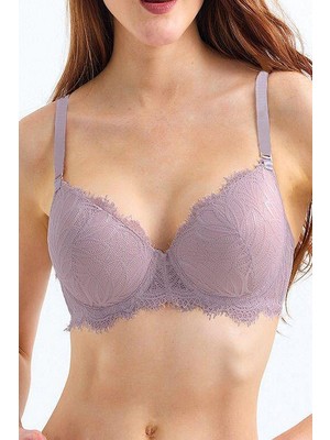 Magic Form 2671 Kadın Ekstra Dolgulu Dantelli Sütyen-Çinko
