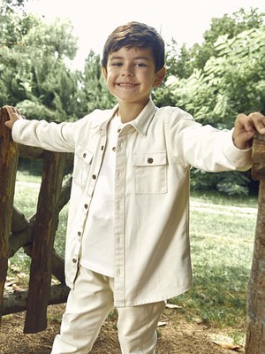 Lcw Kids Uzun Kollu Basic Erkek Çocuk Gömlek