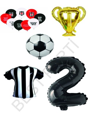 Best Parti Beşiktaş Konsept Balon Seti Yaş 2