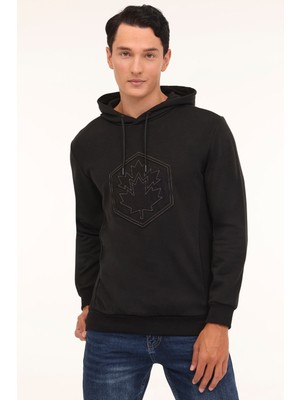 4W,ML Grass 17URB2013 4pr Lumberjack  Erkek Sweat A101889492 Sıyah