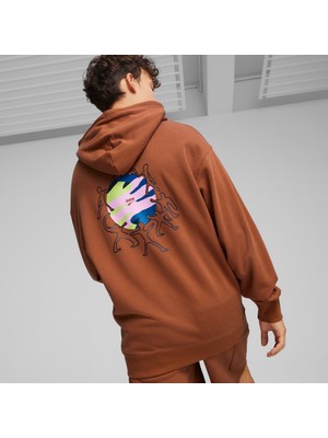 Puma Downtown Graphic Hoodie Erkek Sweatshirt