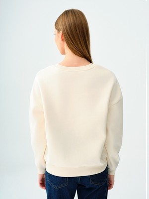  Loft Kadın Sweat LF2037098 Ecru