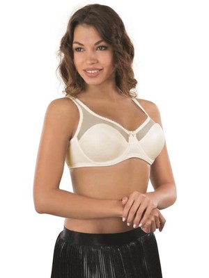 Narnuga Modlive Ekru Emay 169 C Basic Balenli Toparlayıcı Sütyen