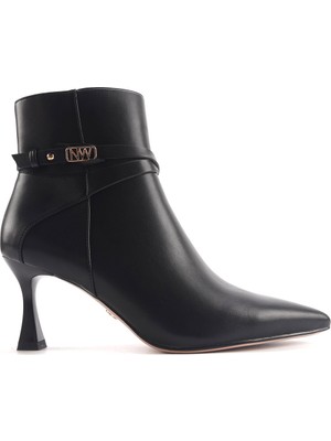 Nine West Tıno 4Pr Siyah Kadın Topuklu Bot