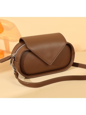 Zhouhuan2shop 2024 Ilkbahar ve Yaz Yeni Mizaç Moda Kadın Çantaları Basit ve Trendy Kadın Crossbody Çanta Çok Yönlü Küçük Çantalar Kadın Omuzdan Askili Çanta (Yurt Dışından)