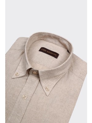 Yaka Düğmeli Erkek GÖMLEK-KAX4669S