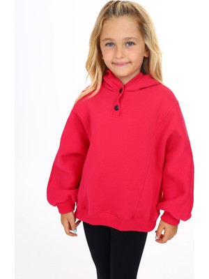 Toontoy Kız Çocuk Nakışlı Sweatshirt