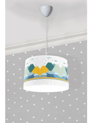 Woodhub Bulutlu BI211 Çocuk Odası Sarkıt Avize