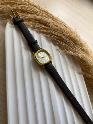 Quartz Bs Stıll Vintage Kadın Kol Saati Retro Minimal Deri Dordon 1 Adet