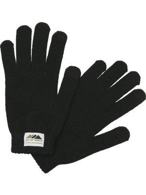 Jack & Jones 12263487 Jachill Knitted Gloves Siyah