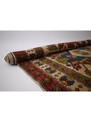 DesignEv 267X164 cm El Dokuma Antik Kilim Nostaljik Severler Için Harika Kilim