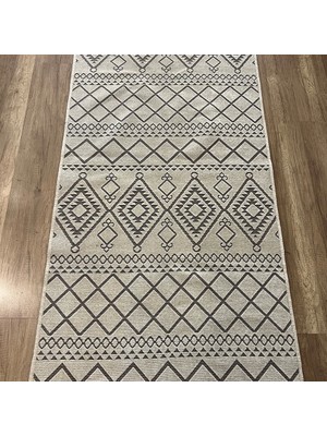 Luxess Halı Lu x ess Halı Cool 405 Krem Yıkanabilir Kilim