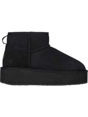 EMU Australia Stinger Micro Flatform Kadın Siyah Bot W13082-98