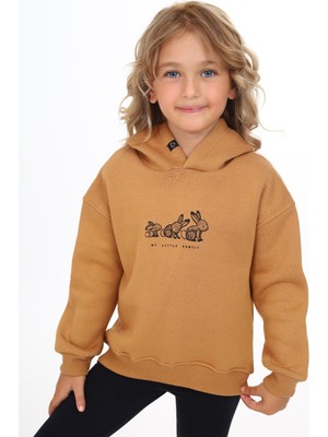 Toontoy Kız Çocuk Baskılı Sweatshirt