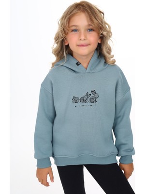 Toontoy Kız Çocuk Baskılı Sweatshirt