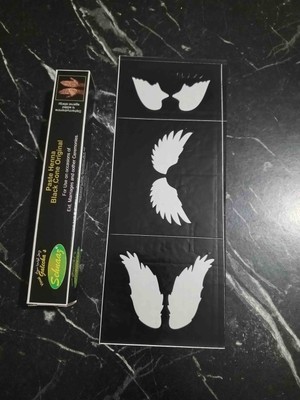 Hint Kınası Siyah  + Şablonu ile Birlikte.