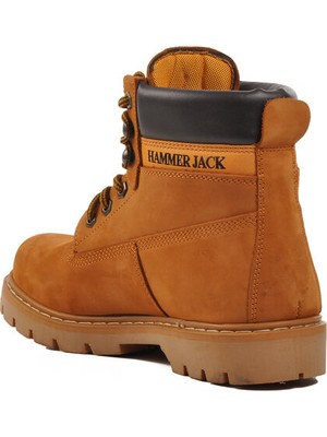Hammer Jack Tarçın Sarı Nubuk  Deri Erkek Bot