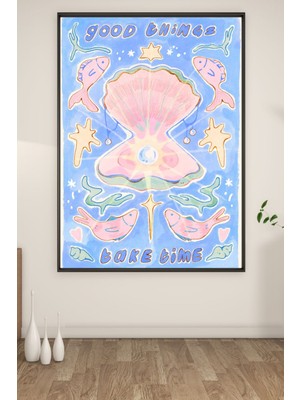 Bs Baskı A3 Good Thıngs Baskılı Poster