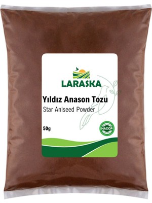 Laraska Yıldız Anason Tozu 50G - Star Anise Powder 50G