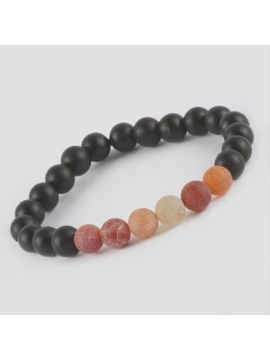 Bijuteri Net Akik - Mat Onix Doğaltaş Bileklik