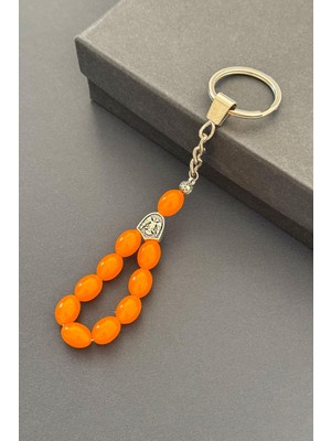 Tesbihkenti Şıklığı Tamamlayan Portakal Tesbih Anahtarlık