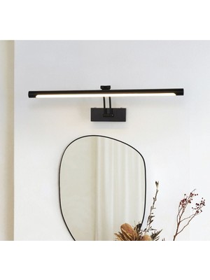 Modern Duvar LED Aplik Banyo Tablo Aydınlatma Kuğu Pelikan Aplik Siyah Gün Işığı Ledli Aplik