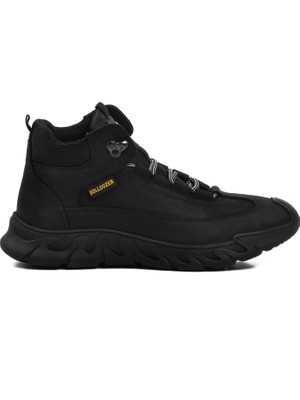 Bulldozer 240004 Siyah Nubuk  Deri Erkek Bot