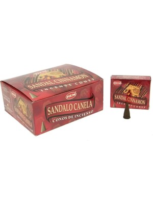 Hem Tütsü Sandal Cinnamon Cones