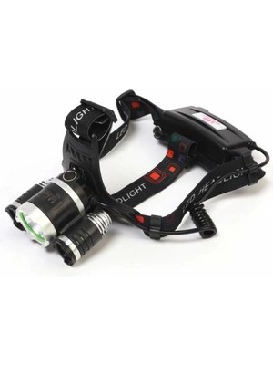 Gu Moda BR-5000 T6 5000 Lm 3xcree Xml-T6+2r5 LED Kafa Feneri