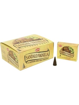 Hem Tütsü Sandal Vanilla Cones