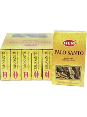 Hem Tütsü Palo Santo Back Flow Cones 10'lu