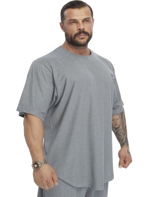 Oversize Pamuklu Rag Top T-Shirt Bgsm 3354