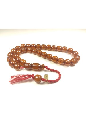 İskeçe Tesbih Osama Omari Usta Eseri 50 Yaşında Imame Oturtma Havşalı Alman Faturan Tesbih Sertifikalı 6085