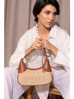 Sısley Kadın Kol Çantası Camel SLY066