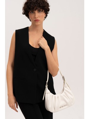 Sısley Kadın Kol Çantası Beyaz SLY098