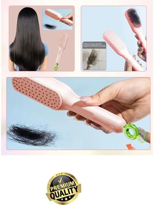 Trade Bazaar Yeni Nesil Kendiliğinden Temizlenen Saç Fırçası – Pratik Temizlik Sunan, Zaman Tasarrufu Sağlayan Tarak