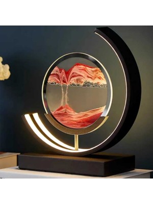 Tercih 3D Kum Saati Masa Lambası Hediye Masa Lambası Gece Lambası