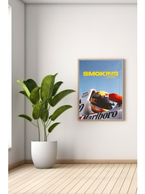 Bs Baskı A3 Smokıng Kılls Baskılı Poster