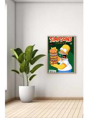 Bs Baskı A3 Sımpsons Baskılı Poster