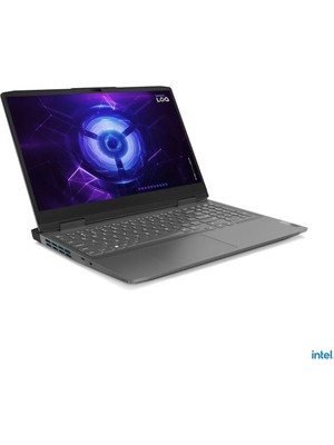 Lenovo Loq Intel Core I5-12450H 32GB Ram 512GB SSD 15.6" Fhd RTX3050 Freedos 144Hz 82XV00WYTX03 + Çanta Hediye