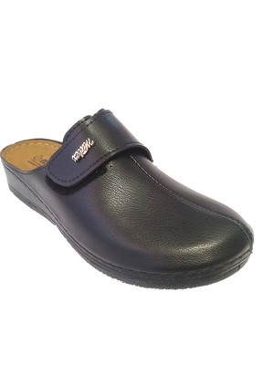 Mulex 2552-24 Deri Anatomik Sabo Kadın Terlik