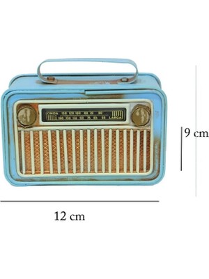 Mepa Tedarik Dekoratif Metal Radyo