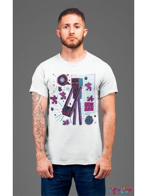 Bumeta Minecraft Enderman Karakter Oyun Game  Tişört T-Shirt