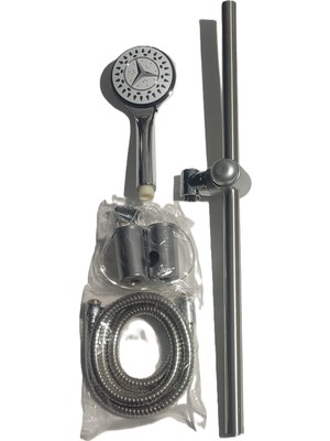 Bainer Çiğdem Sürgülü Duş Seti (5 Fonksiyonlu) - Sliding Shower Set (5 Function)