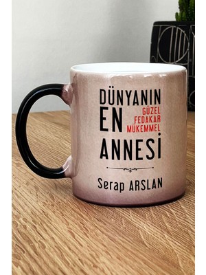 Hedizu Kişiye Özel Anneye Hediye Kupa Bardak Sihirli Annelere Doğum Günü Hediyesi