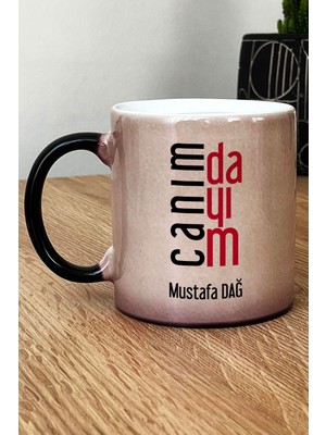 Hedizu Kişiye Özel Canım Dayım Kupa Bardak Sihirli Dayıya Doğum Günü Hediyesi