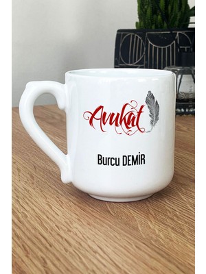 Hedizu Kişiye Özel Avukat Kupa Bardak Oval Avukatlar Günü Hediyesi