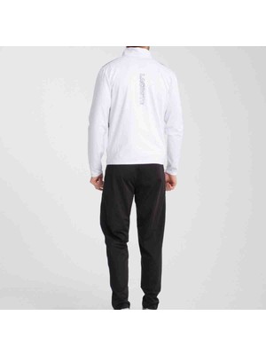 Lacoste Beyaz Slim Fit DAR KALIP Desenli Erkek Eşofman Takımı